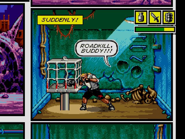 Comix Zone screenshot - Episode 1: Night of the Mutants – Page 1